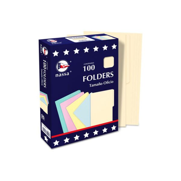 Folder Crema Oficio Nassa
