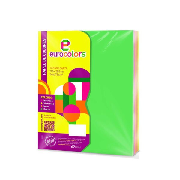 Papel Carta Colores Neon