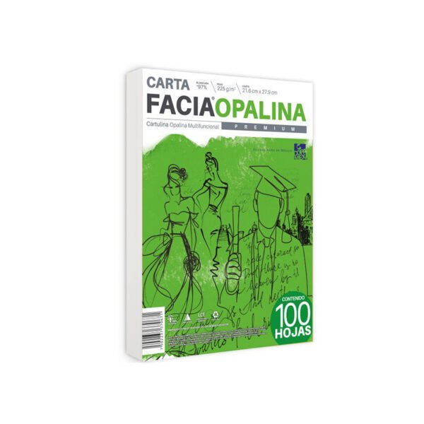 Cartulina Carta FaciaOpalina