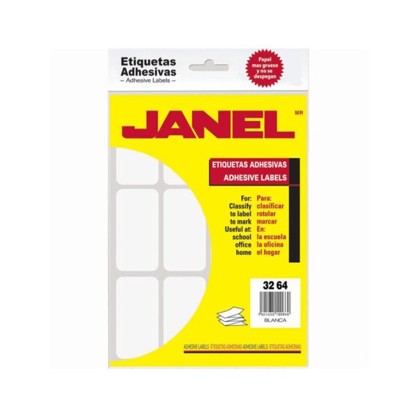 Etiqueta Blanca 32x64 Janel