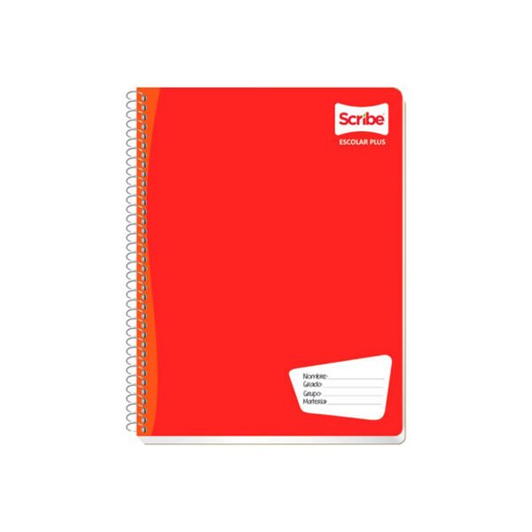 Cuaderno Escolar Plus Blanco Scribe