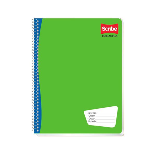 Cuaderno Escolar Plus Blanco Scribe - Imagen 4