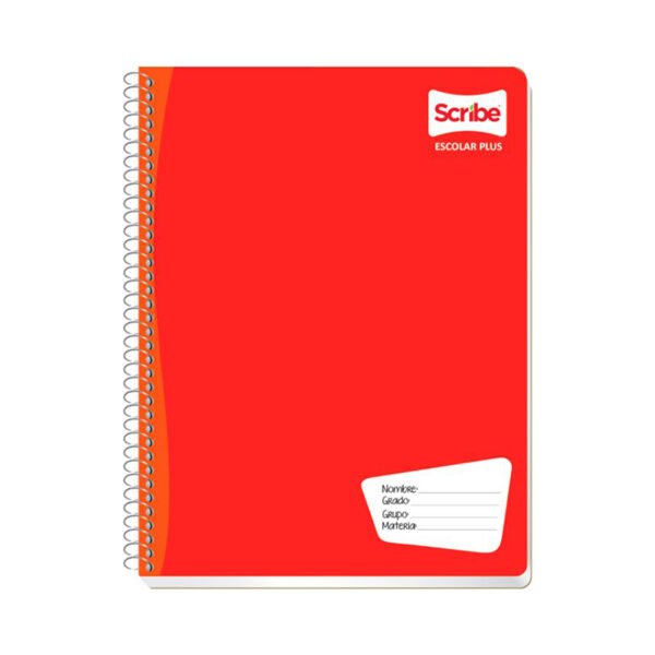 Cuaderno Escolar Plus Cuadro Chico Scribe