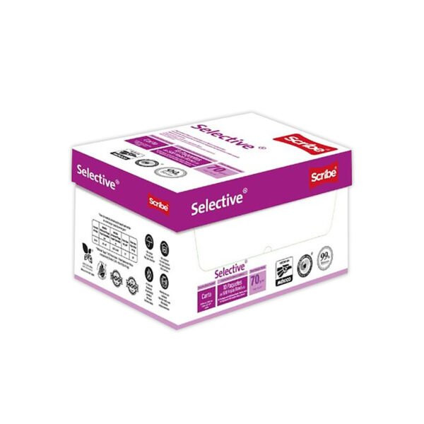 Papel Carta Scribe Selective