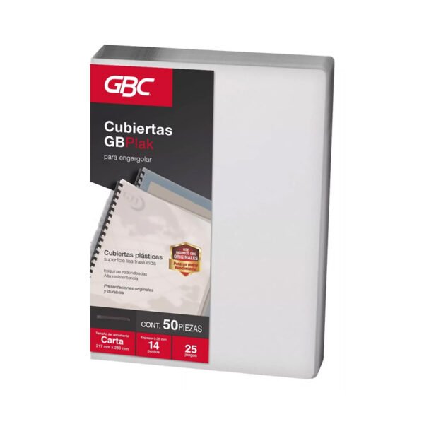 Cubiertas Gbc Cristales carta